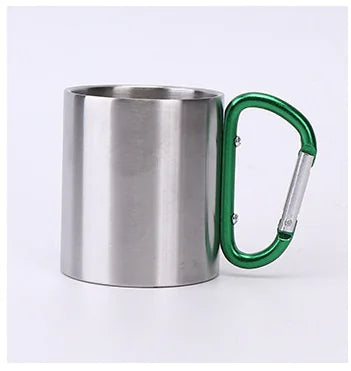 Stainless Steel Double-Layer Camping Mug