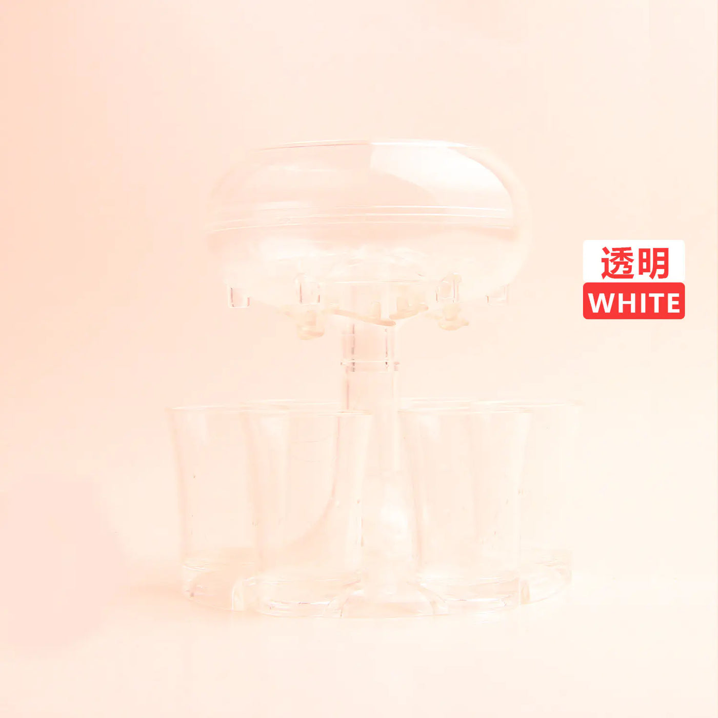 Transparent Wine Decanter Set with 6 Glasses