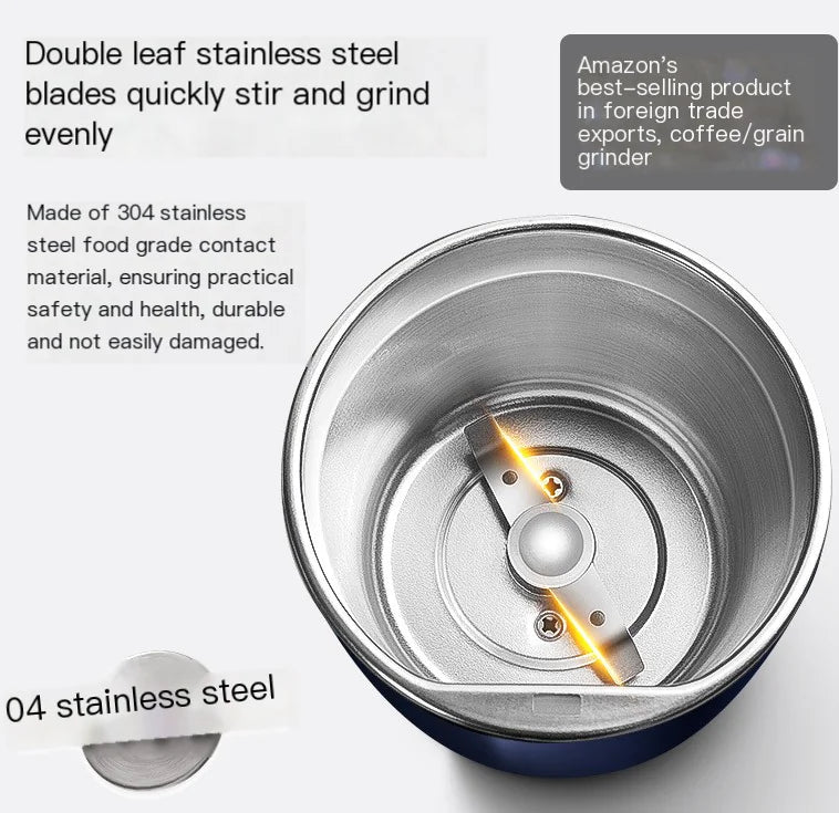 Portable Coffee Machine with Multi-Language Support