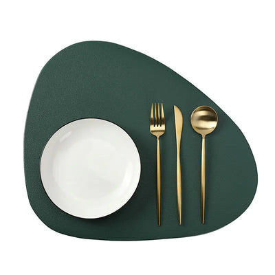 Faux Leather European Style Table Mats (1 Piece)