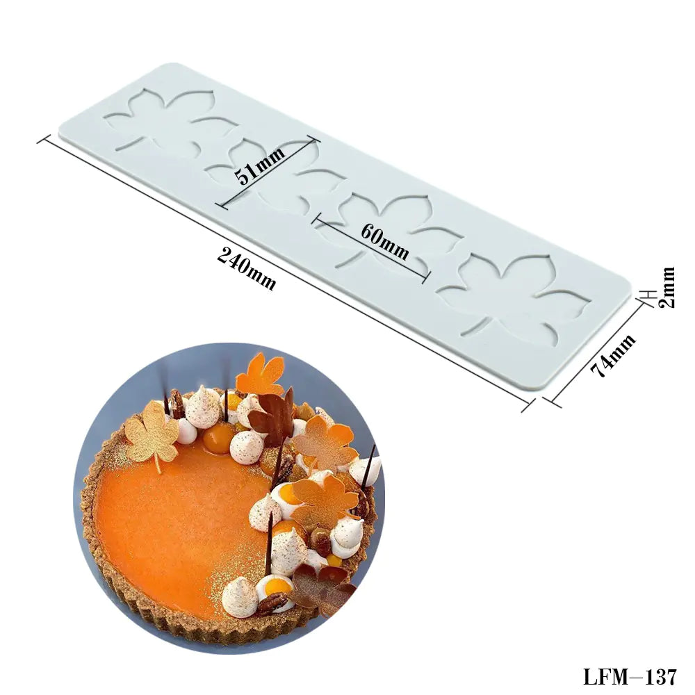 Silicone Lace Mat for Cake Decorating and Baking Tools - Lunqara 