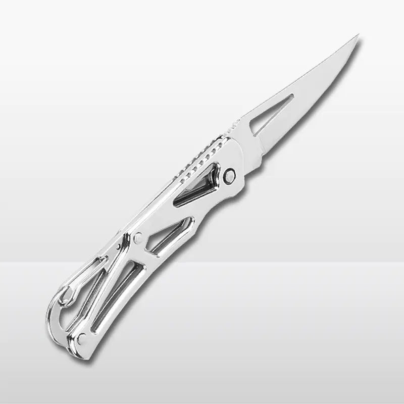 Mini Folding Key Knife - Stainless Steel Outdoor Tool