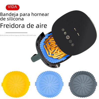 Air Fryer Silicone Baking Mat and Tray - Lunqara 