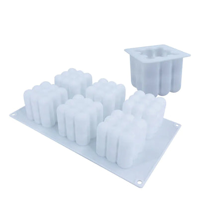 Silicone 3D Mousse Mold for French Baking and Candles