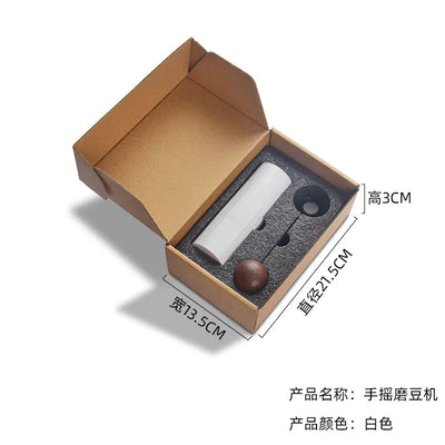 Stainless Steel Manual Coffee Grinder for Outdoor Use