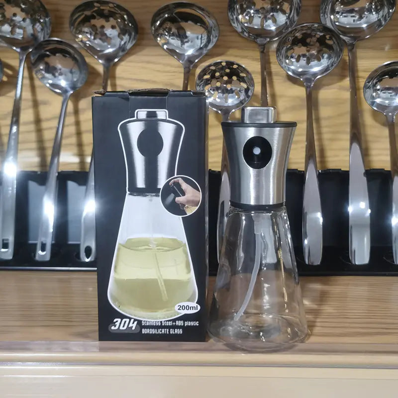 Oil Sprayer Bottle for Kitchen - Glass, Leak-proof