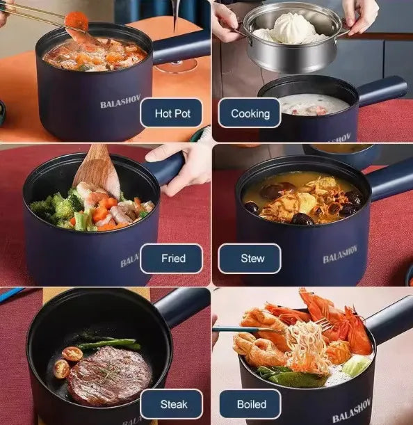 Mini Multi-Function Electric Cooker - Lunqara 