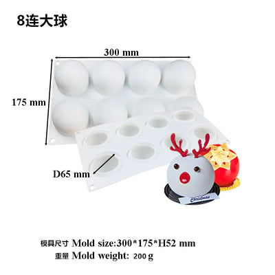 New Ocean Shell Silicone Mousse Cake Mold for Baking