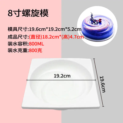 Single Silicone Mold for Donut Mousse Cake, DIY