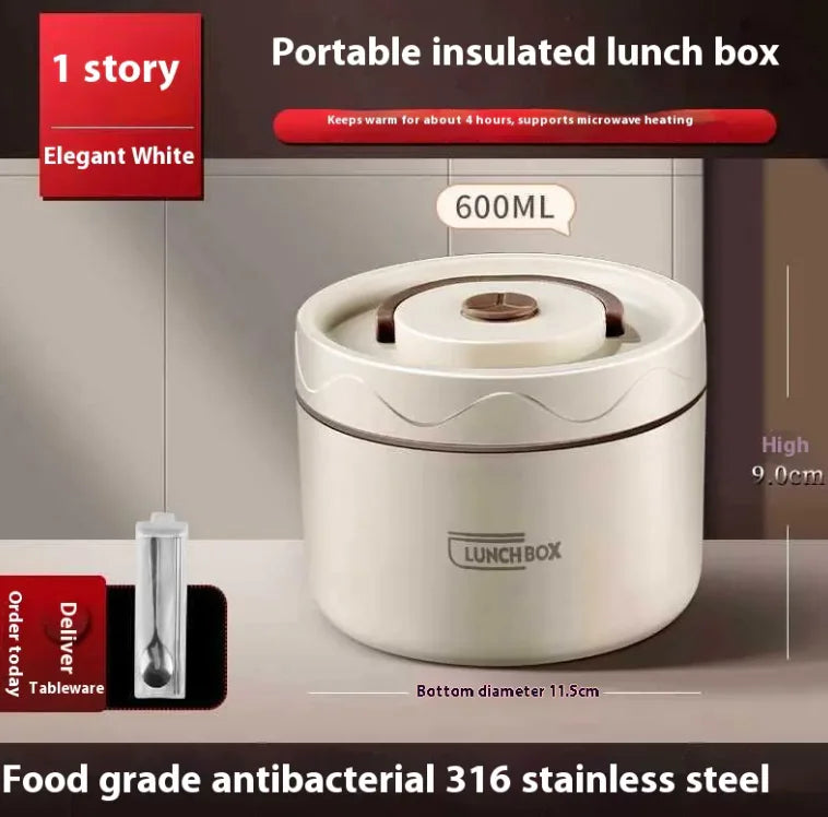 Multi-layer Extra Long Insulation Lunch Box