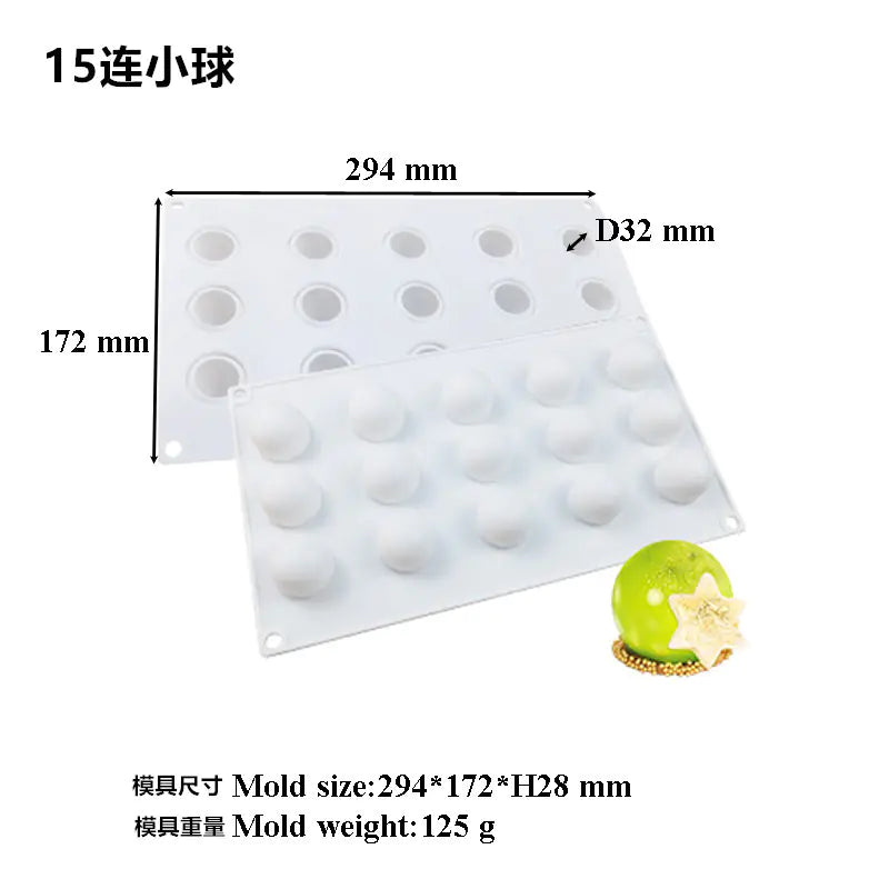 New Ocean Shell Silicone Mousse Cake Mold for Baking