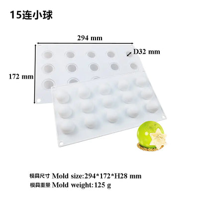 New Ocean Shell Silicone Mousse Cake Mold for Baking