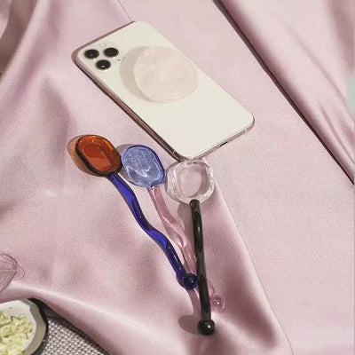 Creative Candy Color Spoon Set for Desserts and Coffee - Lunqara