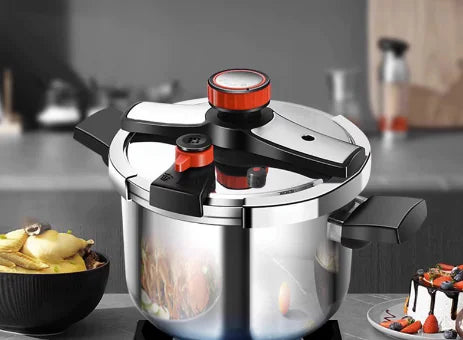 Lunqara 304 Stainless Steel High-Pressure Cooker