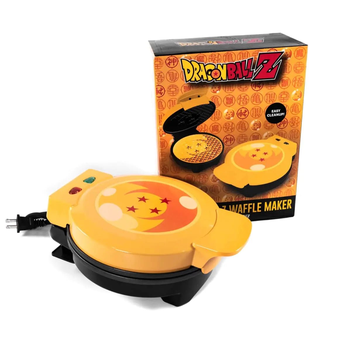 Uncanny Brands Dragon Ball Z Waffle Maker - Make Dragon Ball Waffles - Anime - Lunqara