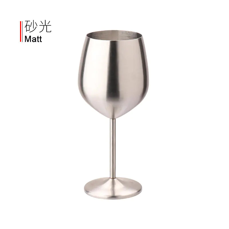500ml Creative 304 Stainless Steel Wine Goblet - Lunqara 