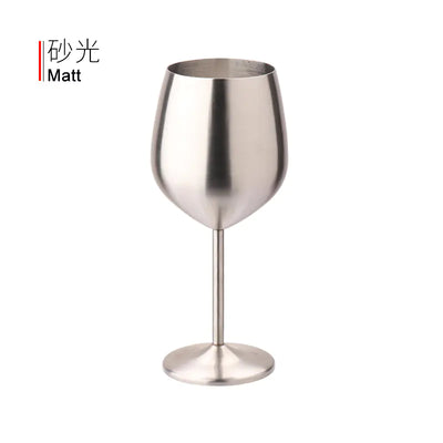500ml Creative 304 Stainless Steel Wine Goblet - Lunqara 