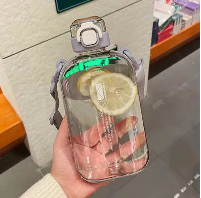 Large Capacity Sports Kettle with Lanyard - Lunqara 