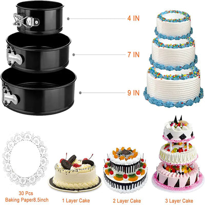 507-Piece Cake Decorating Set with Tools and Bags