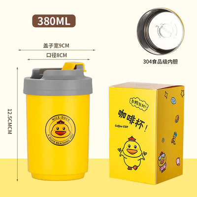 Double-Layer Insulated Stainless Steel Travel Mug - Lunqara 