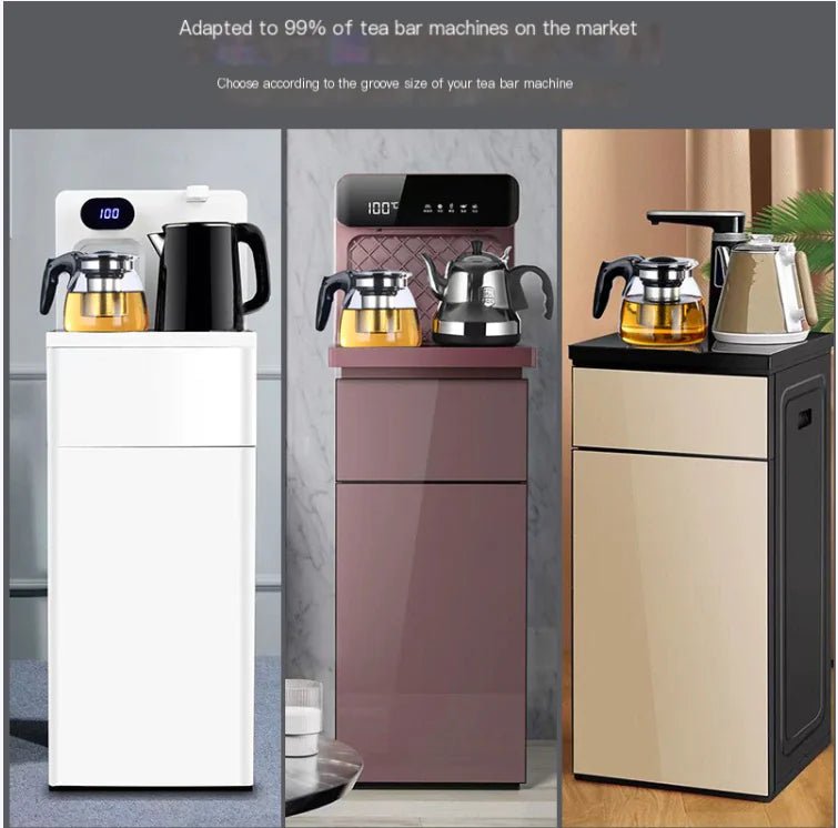 Thick Glass Large Capacity Tea Pot with Stainless Steel - Lunqara