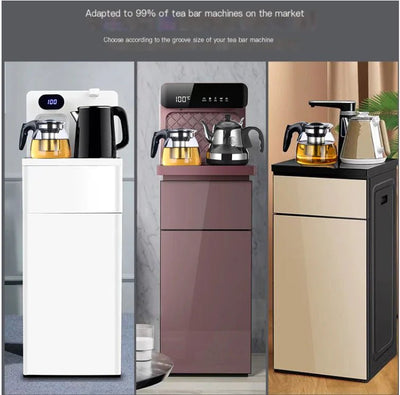 Thick Glass Large Capacity Tea Pot with Stainless Steel - Lunqara