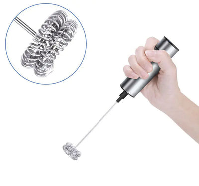 Electric Milk Frother and Handheld Mixer for Kitchen - Lunqara 