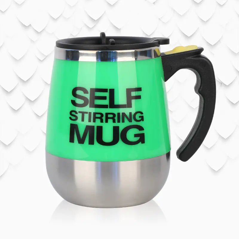 304 Stainless Steel Automatic Stirring Coffee Mug