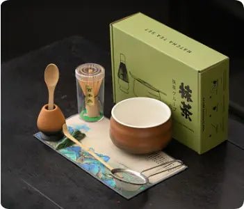Matcha Bowl 8 - Piece Set - Lunqara