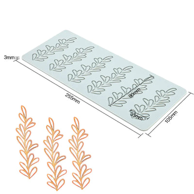 Pineapple Fruit Crisps Silicone Lace Mat for Baking