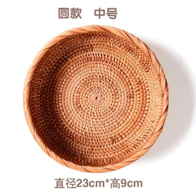 Handmade Vietnamese Wicker Candy Basket Set (3 Pieces) - Lunqara 