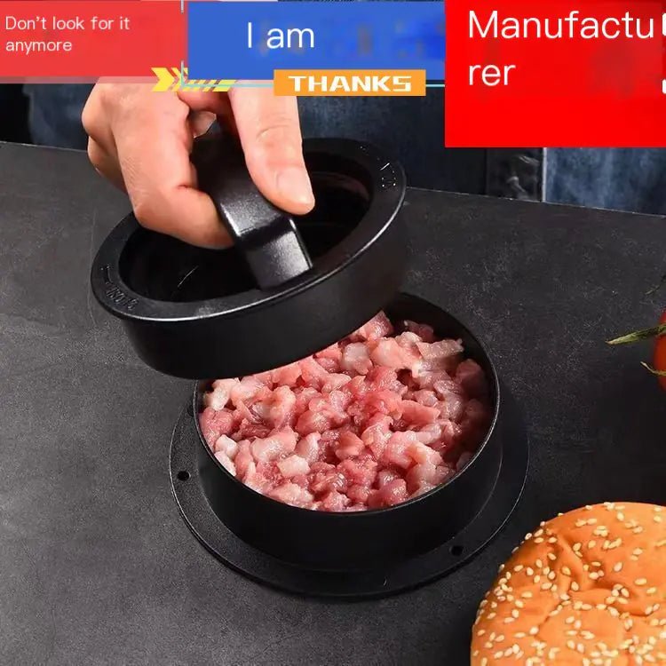 ABS Burger Press Set for Making Patties and Burgers - Lunqara