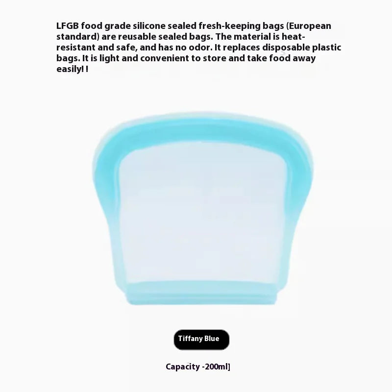 Food Grade Silicone Sealed Bag