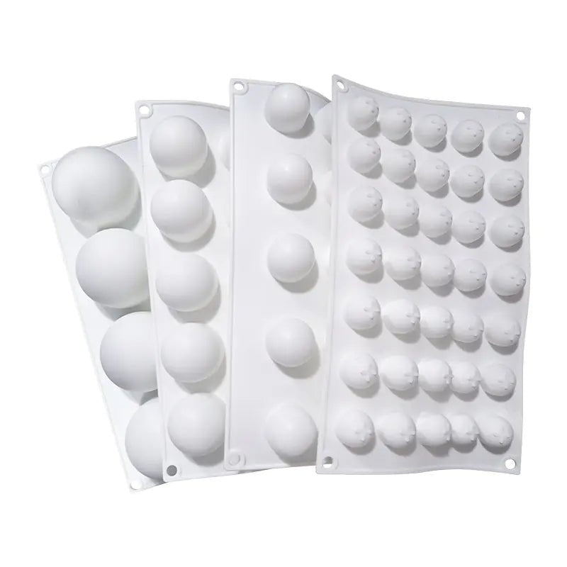 Silicone Mousse Cake Mold for French Desserts and Ice Cream - Lunqara