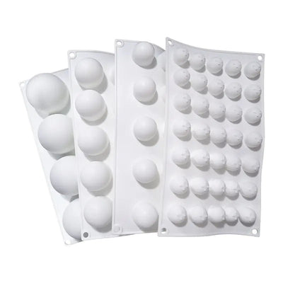 Silicone Mousse Cake Mold for French Desserts and Ice Cream - Lunqara