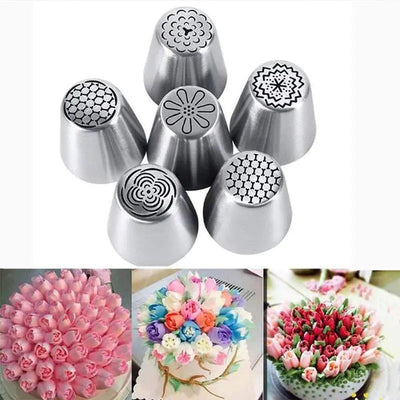 27-Piece Russian Pastry Tip Set for Baking Tools