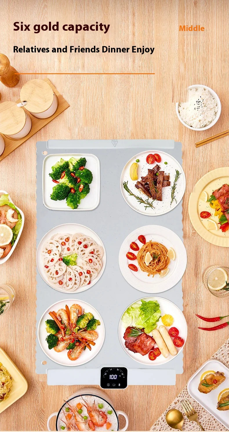 Silicone Roll-Up Warming Plate - Lunqara 