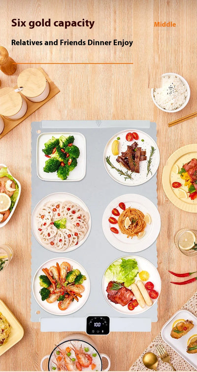 Silicone Roll-Up Warming Plate - Lunqara 