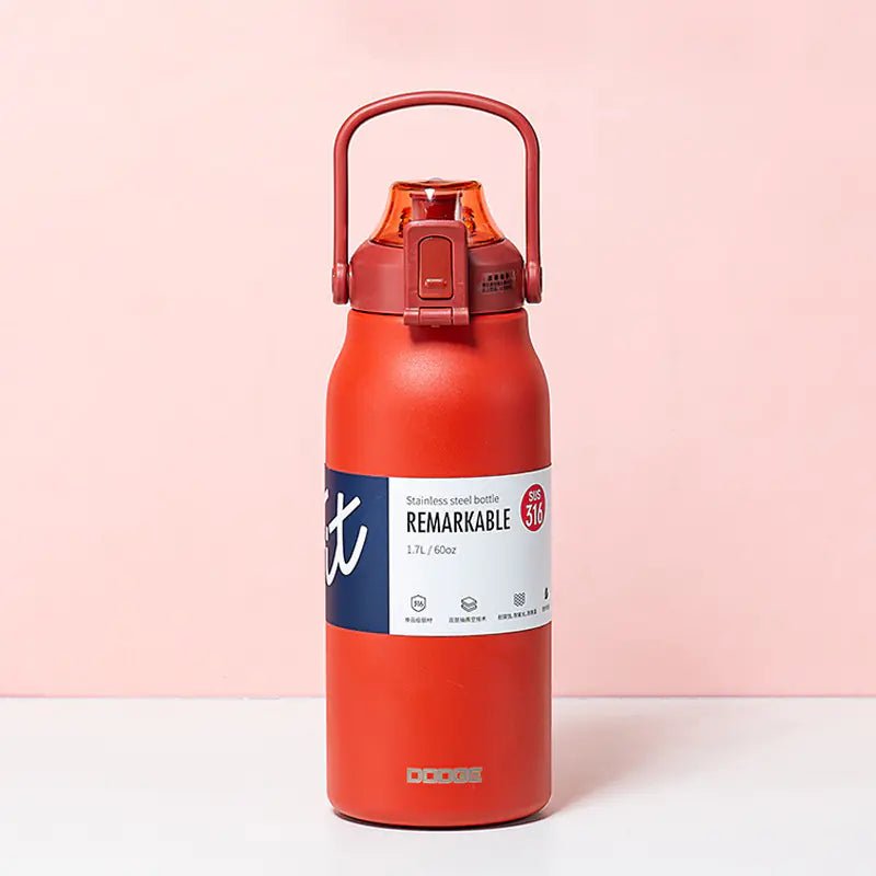 Dodge Large Capacity Insulated Stainless Steel Cup - Lunqara