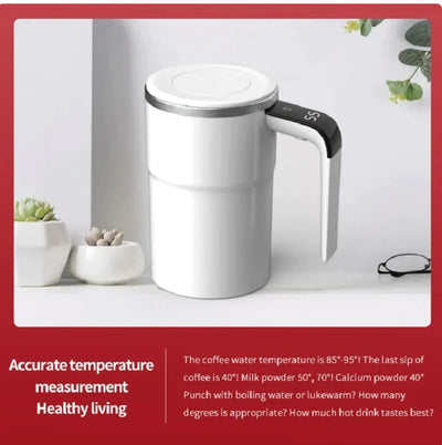 Automatic Self-Stirring Coffee Mug - Lunqara 