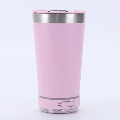 20oz Stainless Steel Travel Mug with Bluetooth Speaker