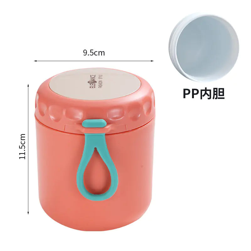 304 Stainless Steel Breakfast Soup Cup for Lunchbox