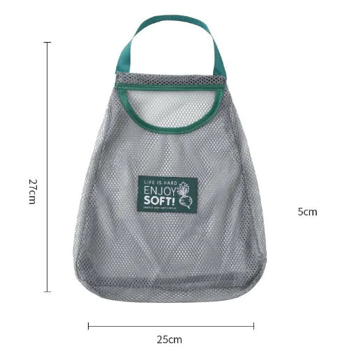 Fruits and Vegetables Storage Net Bag with Onion Hanger