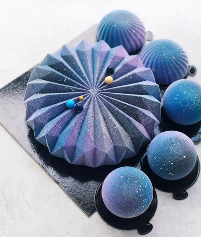 Round Mooncake Mould and Silicone Baking Tools - Lunqara 