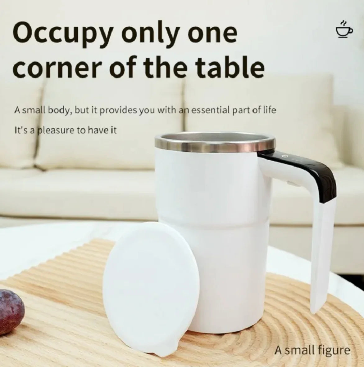 Automatic Self-Stirring Coffee Mug - Lunqara 