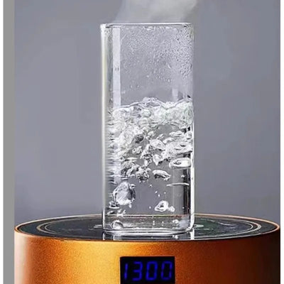 Square Coffee Cup with Lid - Lunqara