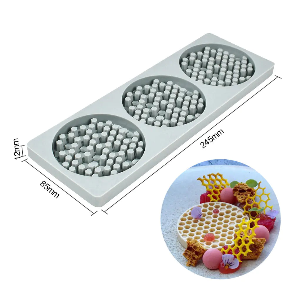Pineapple Fruit Crisps Silicone Lace Mat for Baking