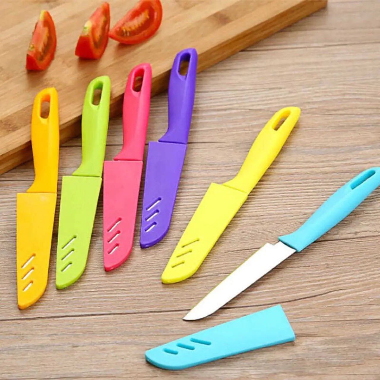 Portable Fruit Peeler in Candy Colors with Stainless Steel