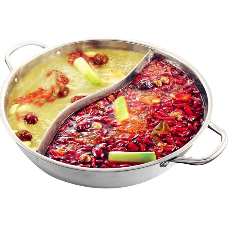 Stainless Steel Mandarin Duck Hot Pot