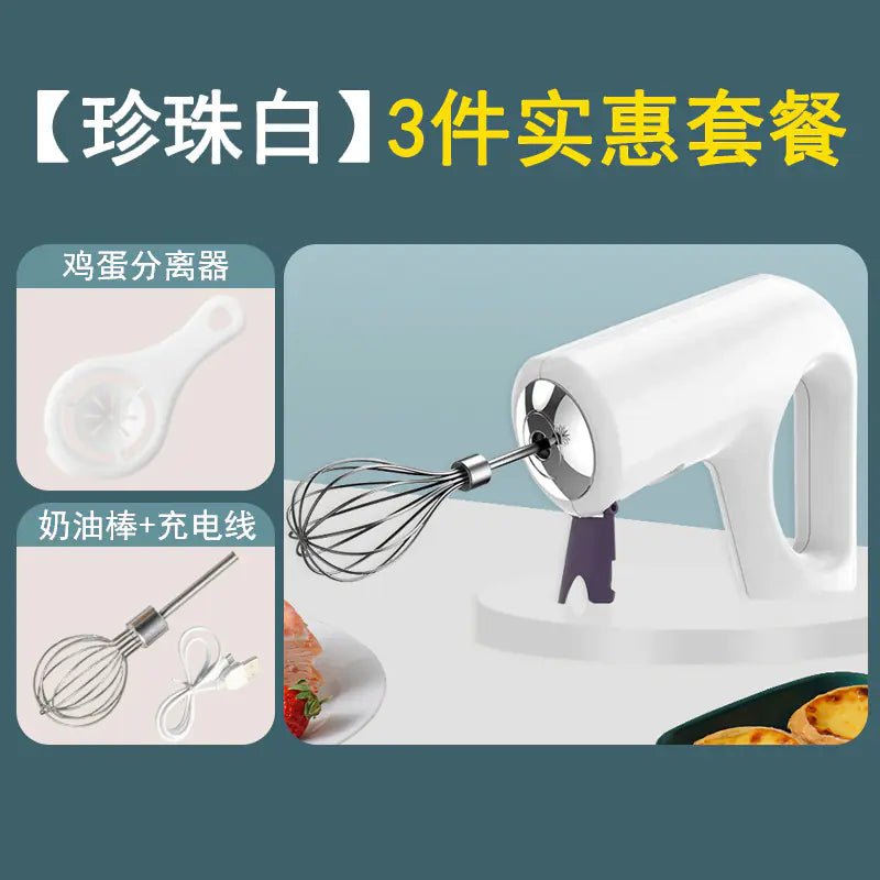 Electric Whisk for Cream and Coffee Frothing Machine - Lunqara